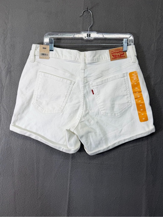 Levi's Pants - NWT 31 Levi’s Classic mid length shorts White Shorts